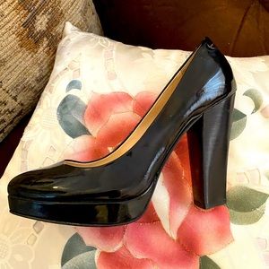 High heel calvin klein shoe